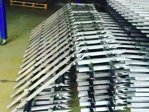 Ready-made palisade panels
